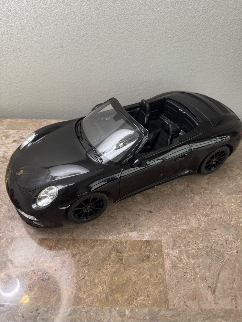 Rastar Porsche 911 Carrera toy car missing RC